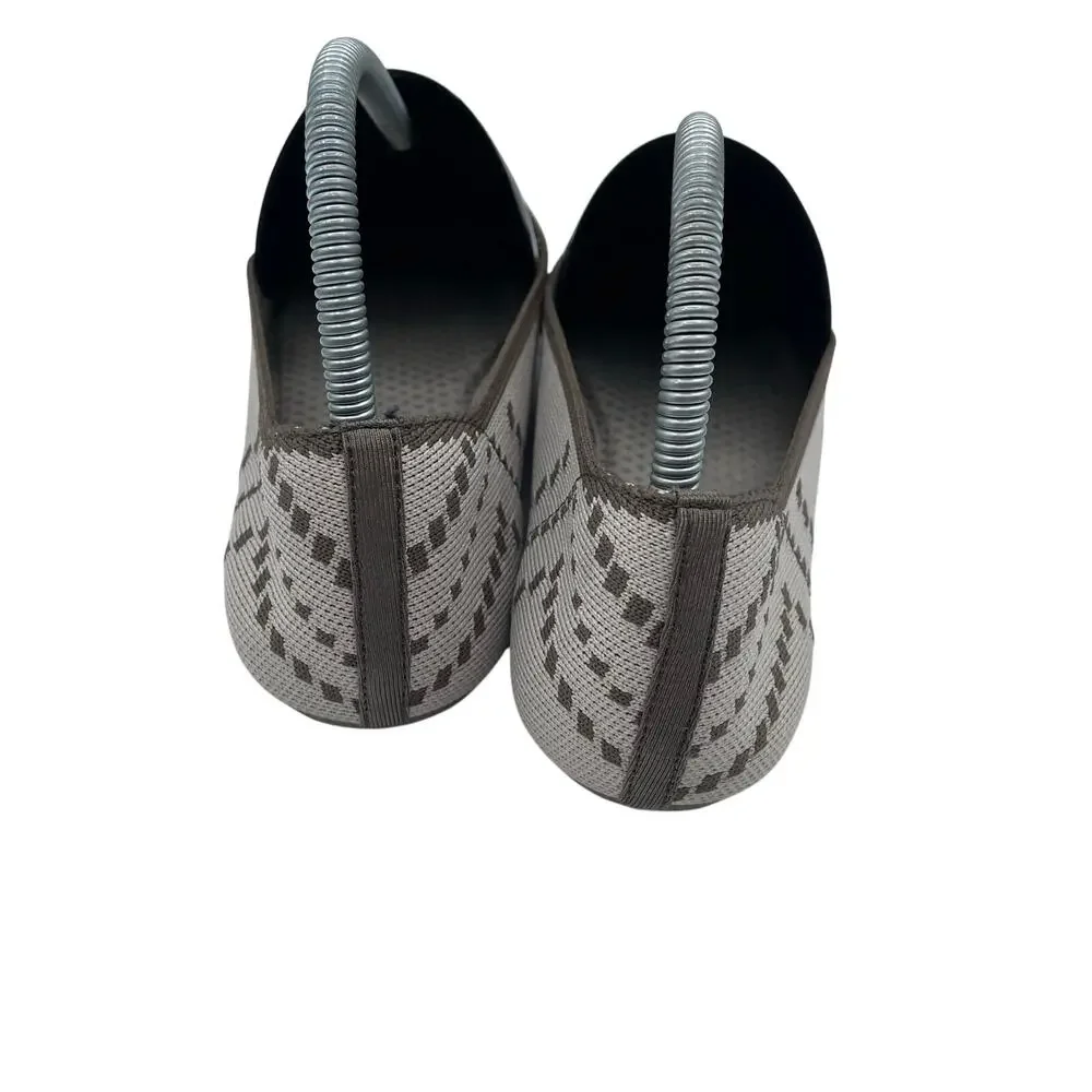 Skechers Cleo 2.0 Ballet Flat Slip On Foam Brown Comfort Womens 7.5
